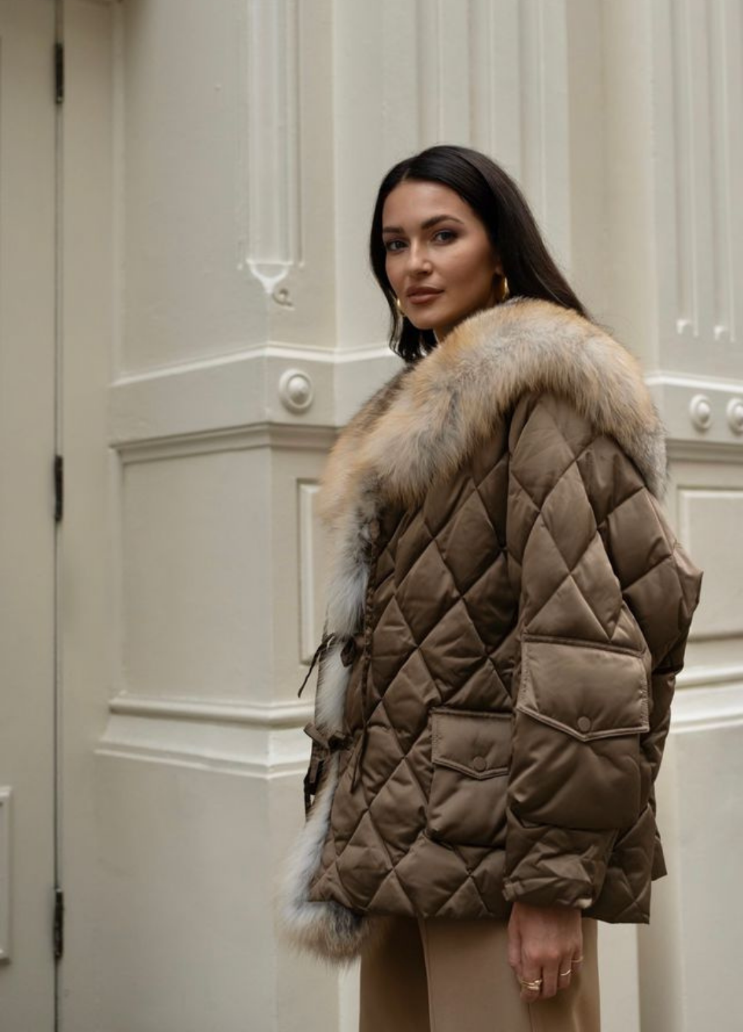 Slim Cut Tick Tock Coat