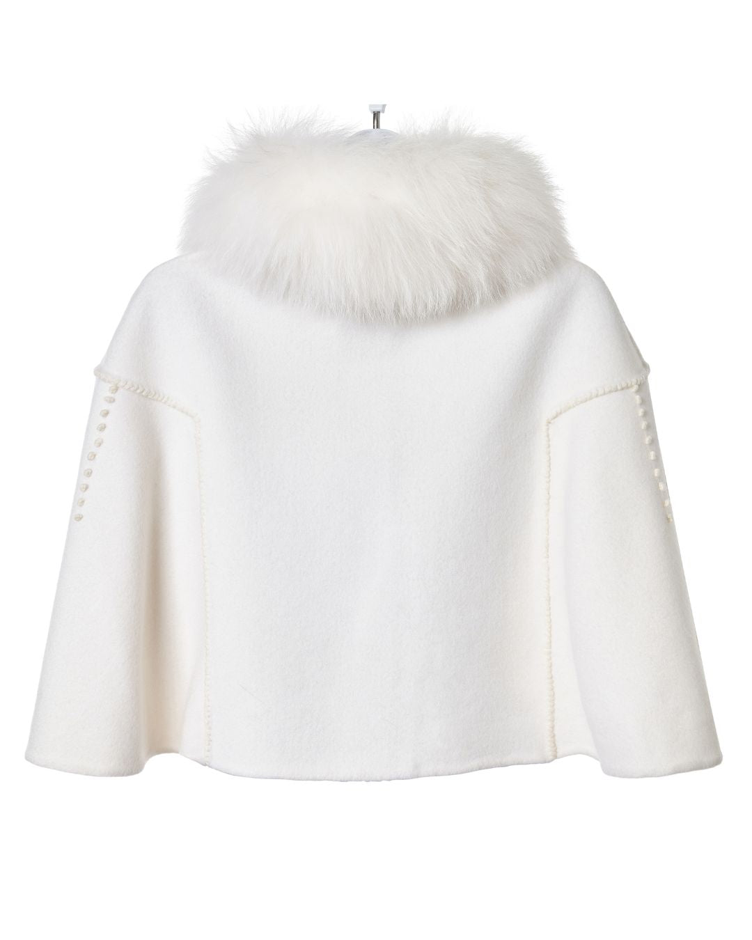 Short Embroidery Caplet