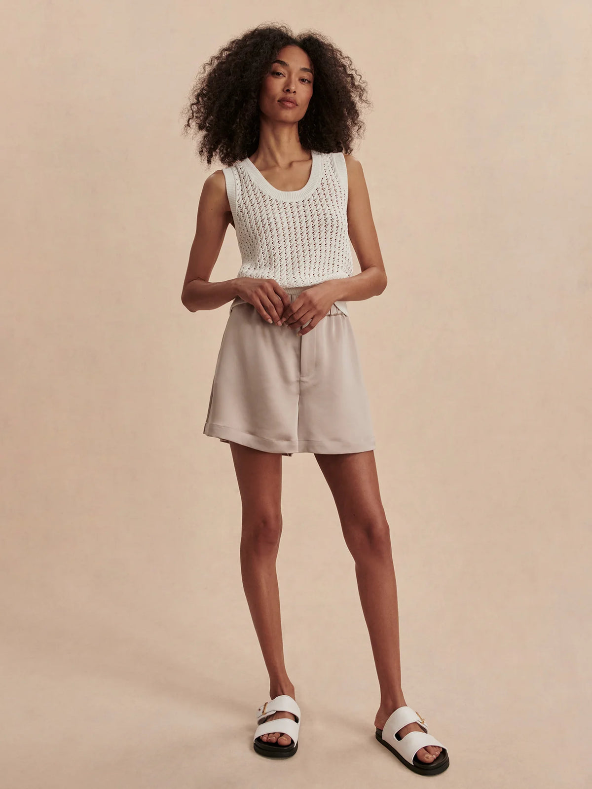 Ferns Open Knit Tank