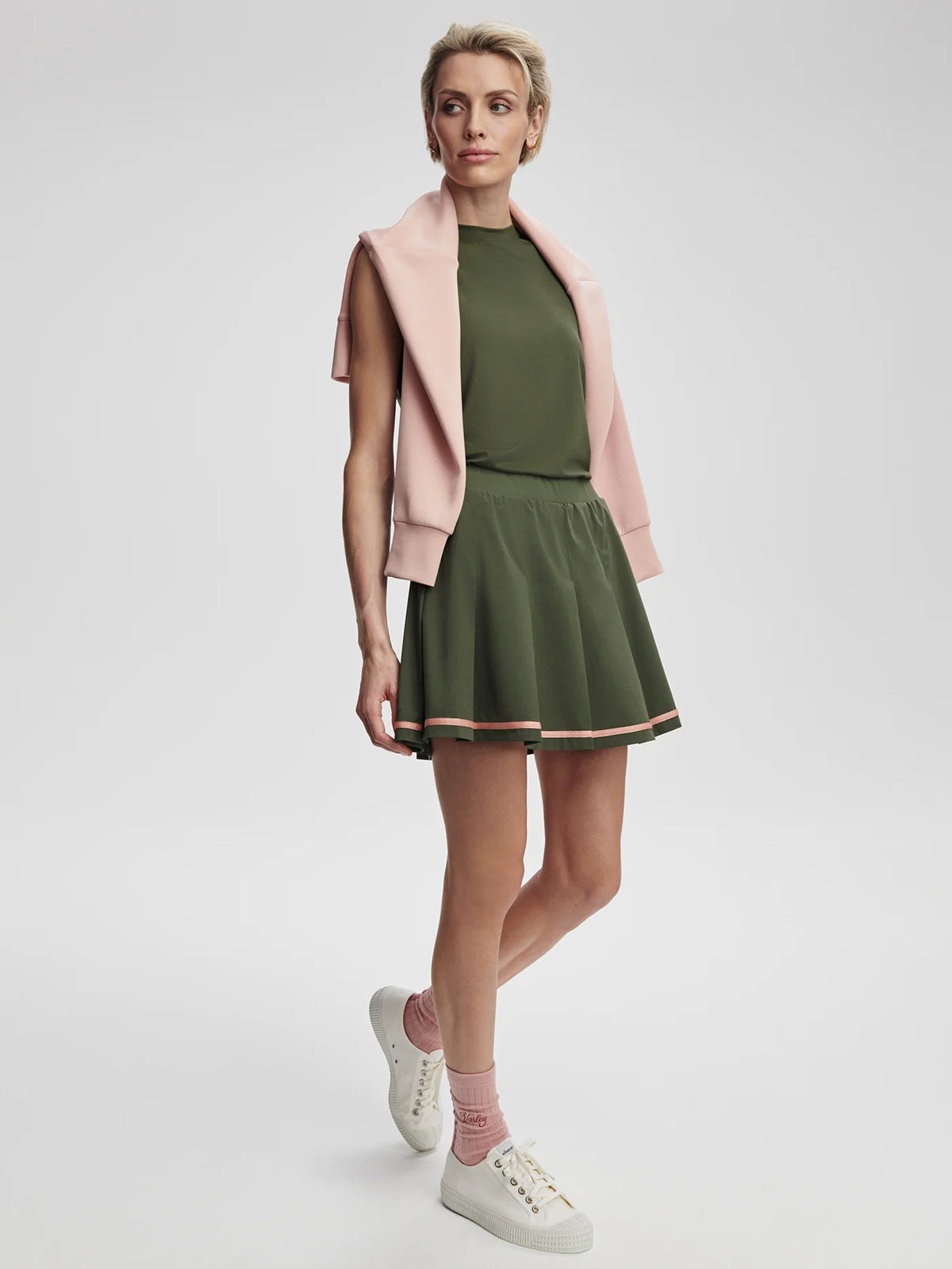 Clarendon High-Rise Skort 16&quot;