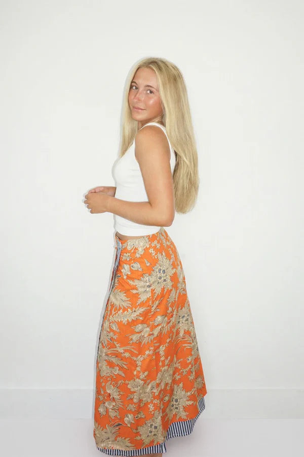Kitsu Wrap Skirt