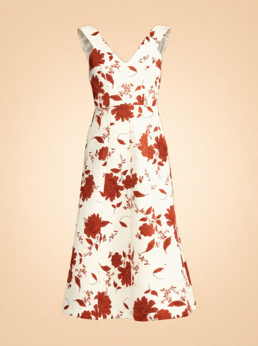 Emilia Wickstead Petrova Midi Dress — The Curated Collection at The Maison Marie
