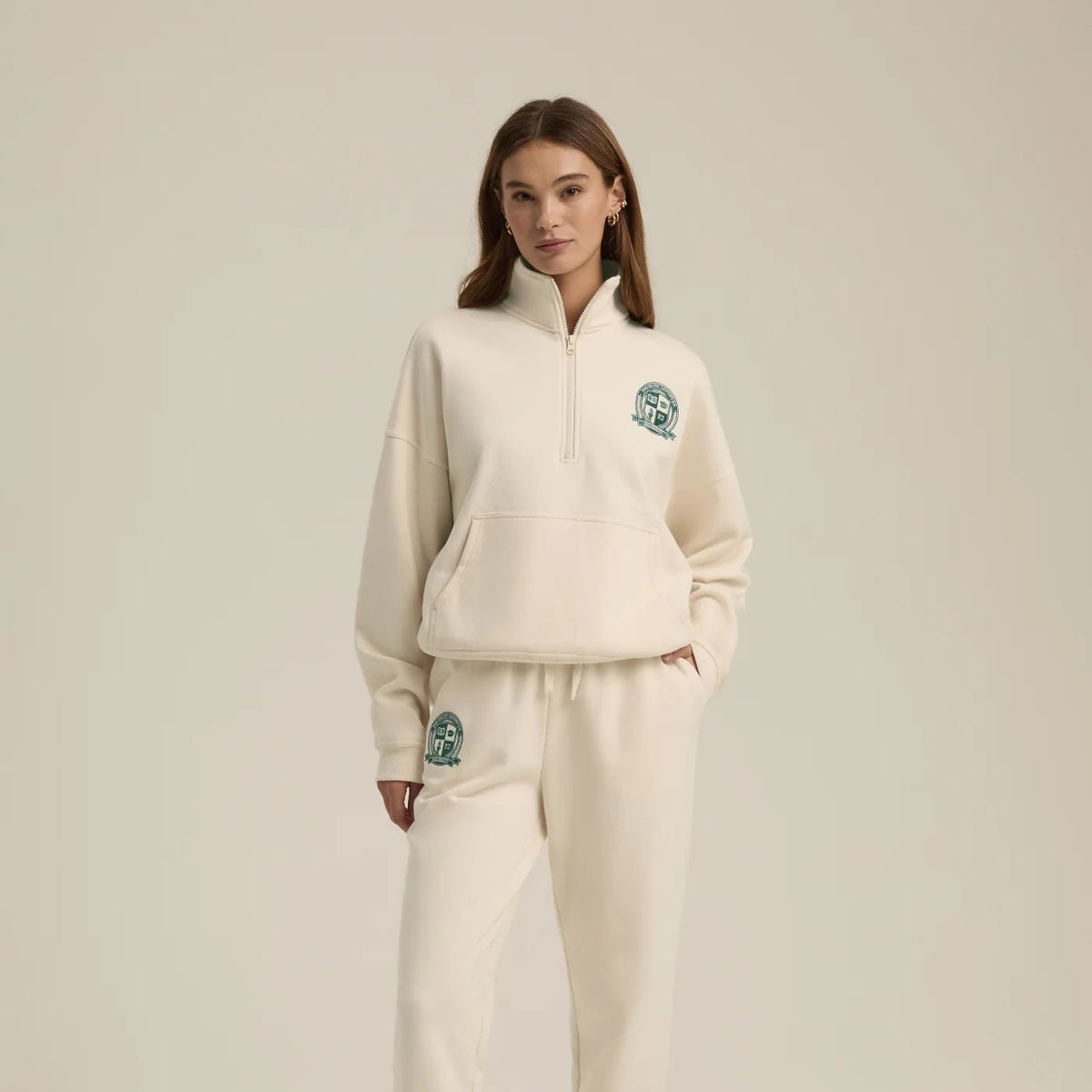 THE COACHES HALF ZIP JACKET