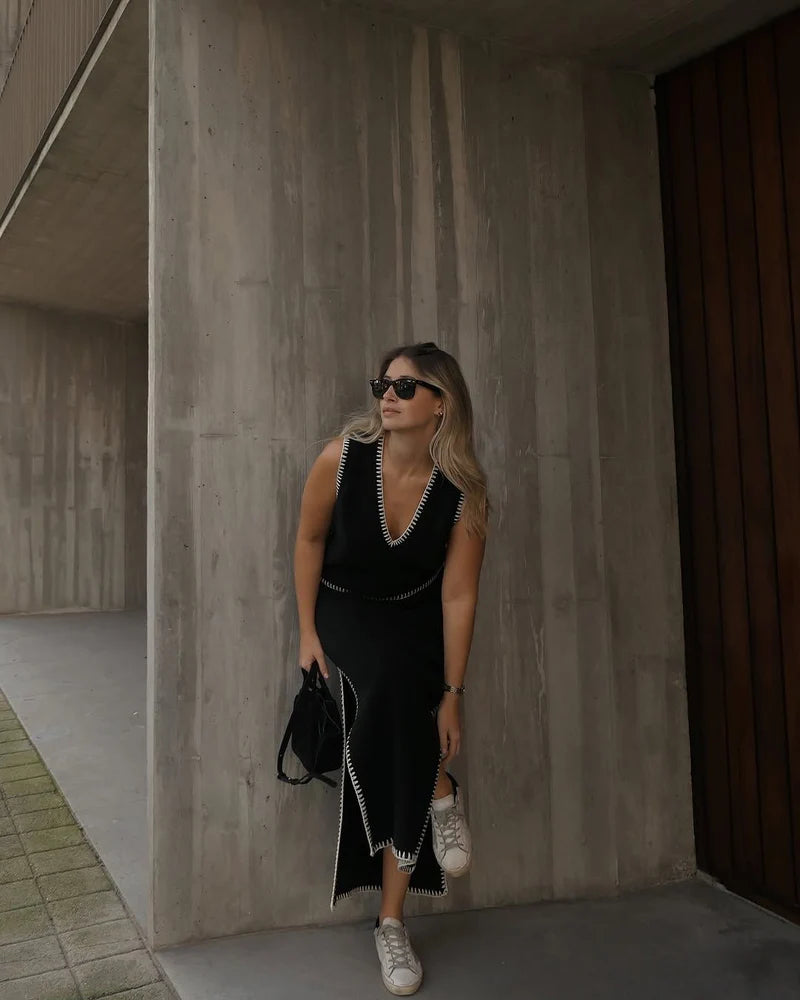 The Bronwynne Knit Vest
