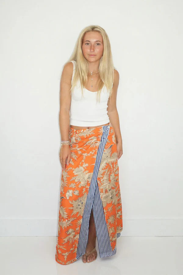 Kitsu Wrap Skirt