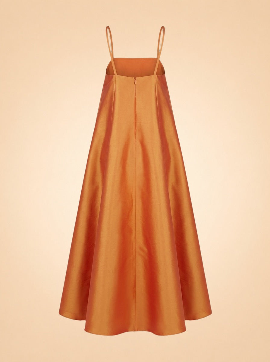 Palmier Josephine Draped Taffeta Gown — The Curated Collection at The Maison Marie