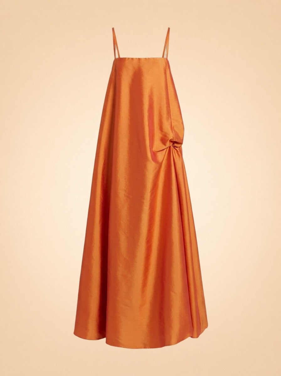 Palmier Josephine Draped Taffeta Gown — The Curated Collection at The Maison Marie