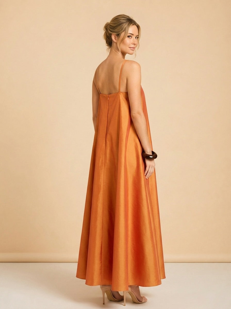 Palmier Josephine Draped Taffeta Gown — The Curated Collection at The Maison Marie