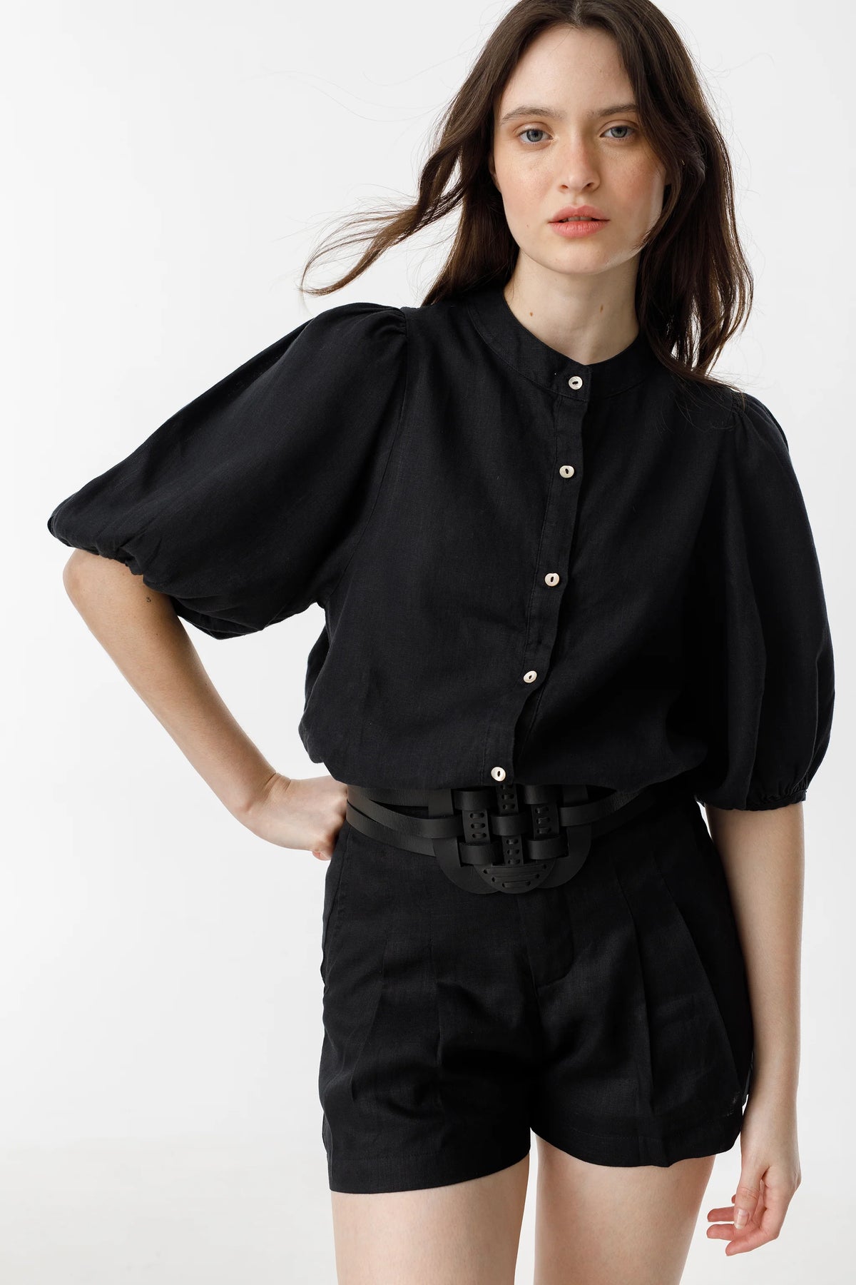 Bubble Linen Shirt