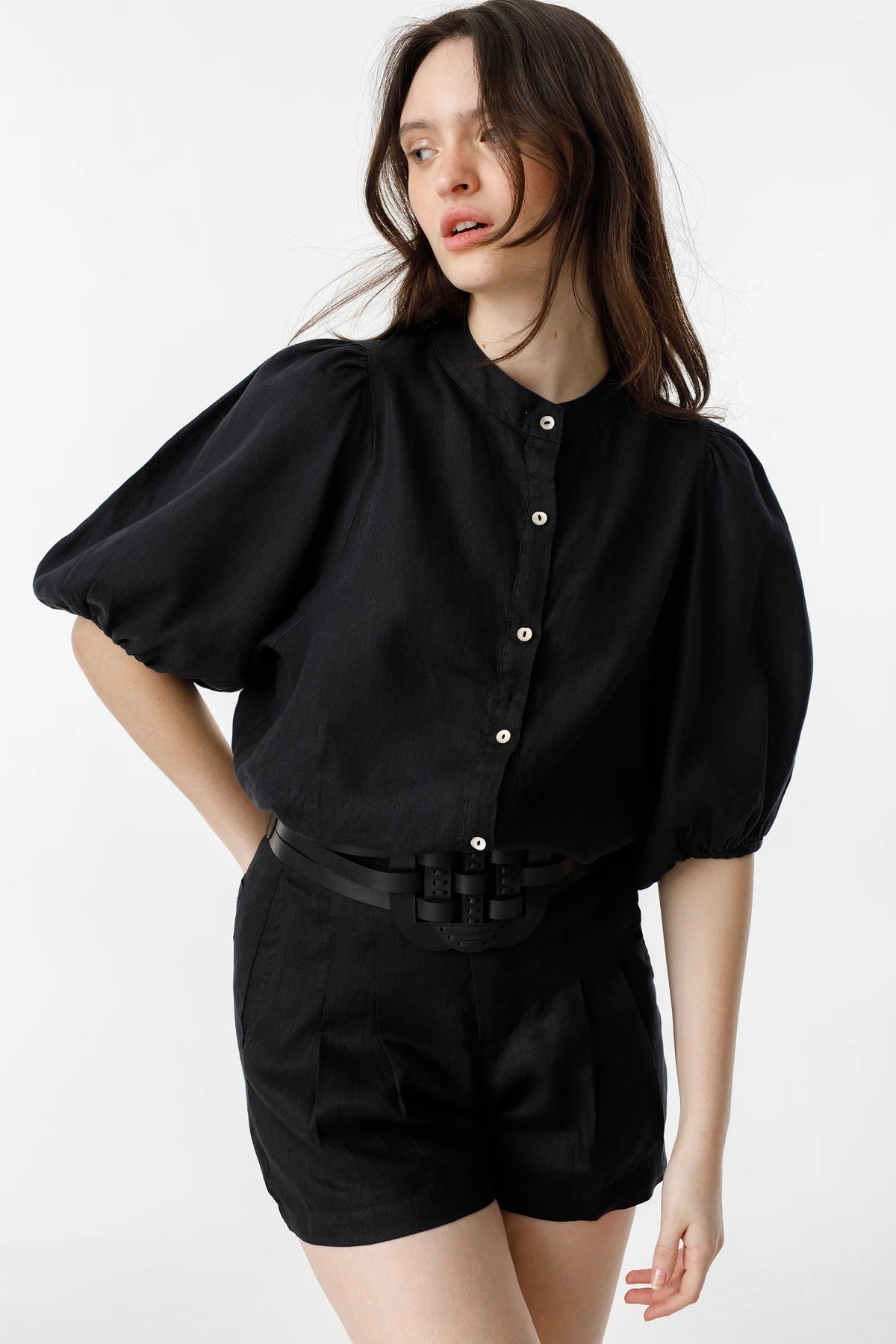 Bubble Linen Shirt