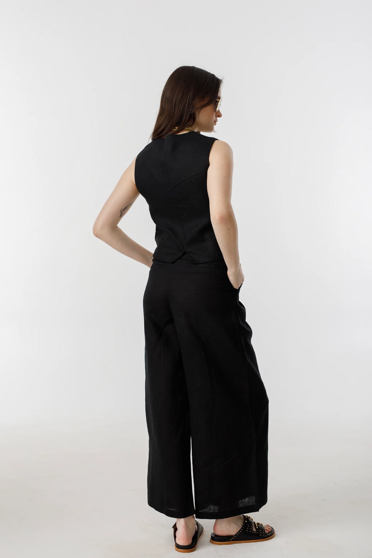Culotte Linen Pants