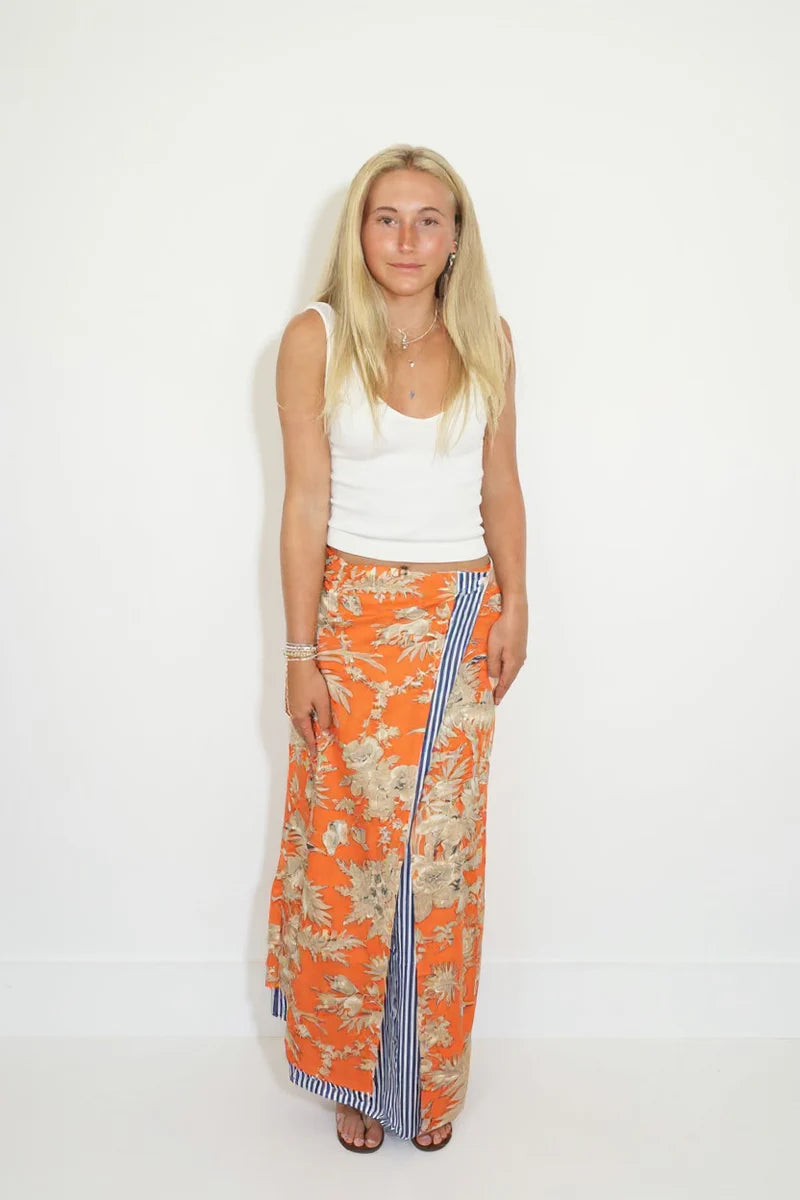 Kitsu Wrap Skirt