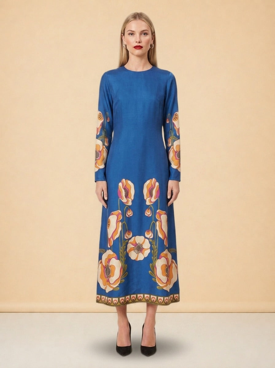 Blue Swing Gown by La DoubleJ in Blue