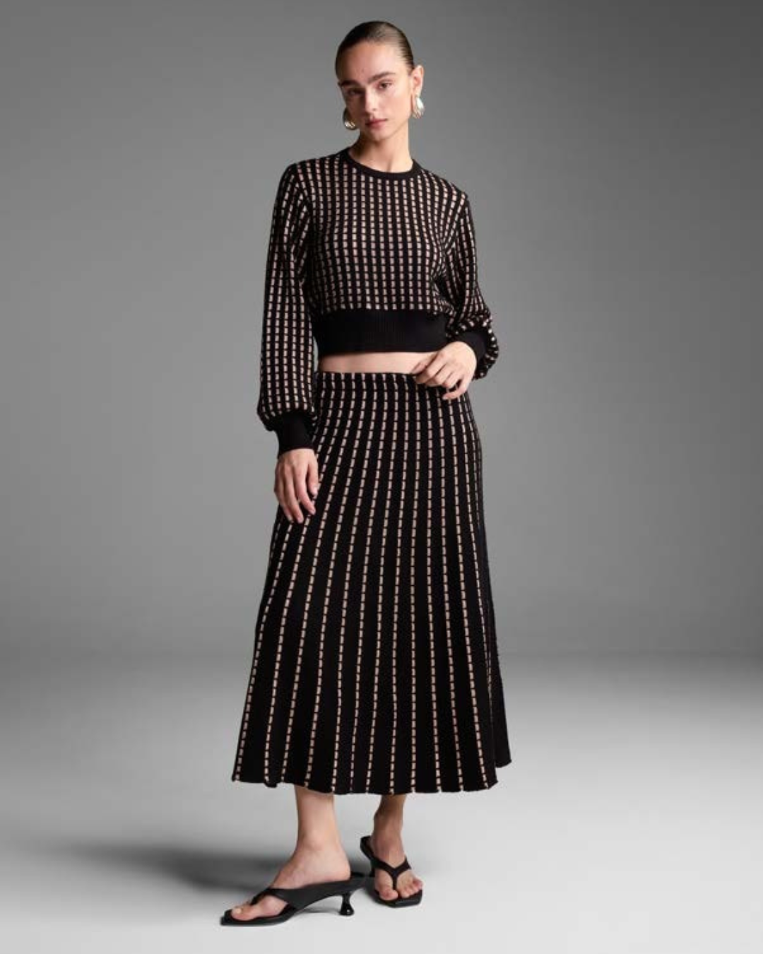 Malmo Midi Knitwear Skirt