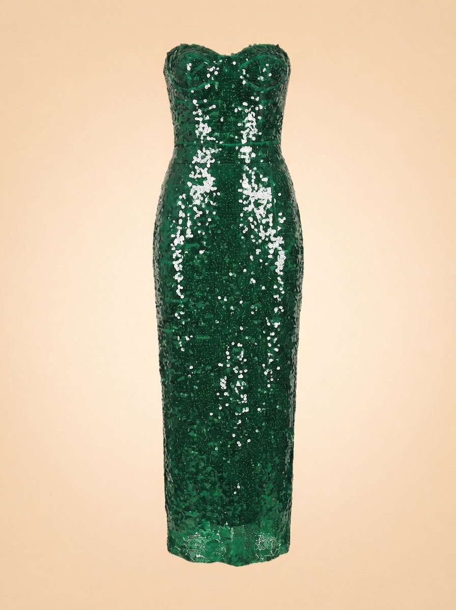 The New Arrivals by Ilkyaz Ozel Monique Strapless Dress — The Curated Collection at The Maison Marie
