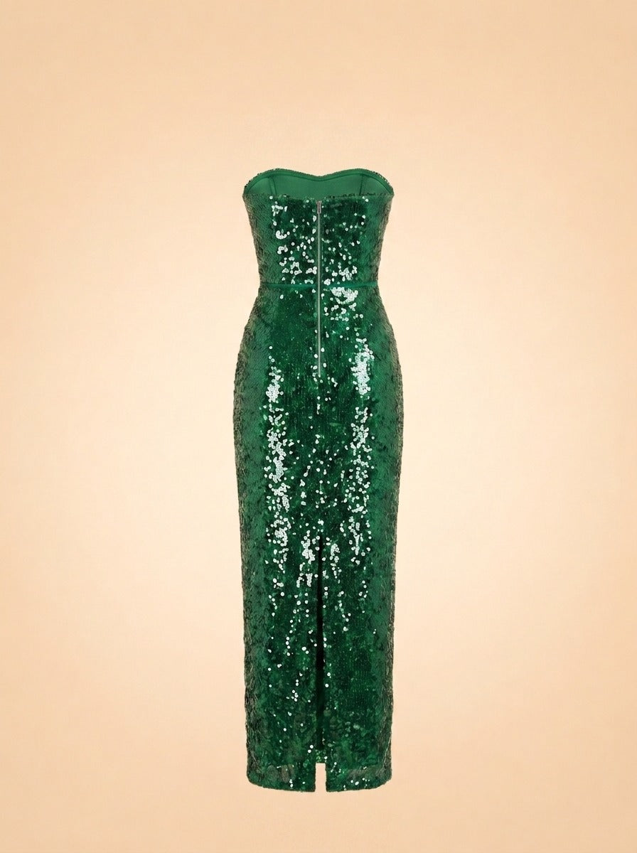 The New Arrivals by Ilkyaz Ozel Monique Strapless Dress — The Curated Collection at The Maison Marie