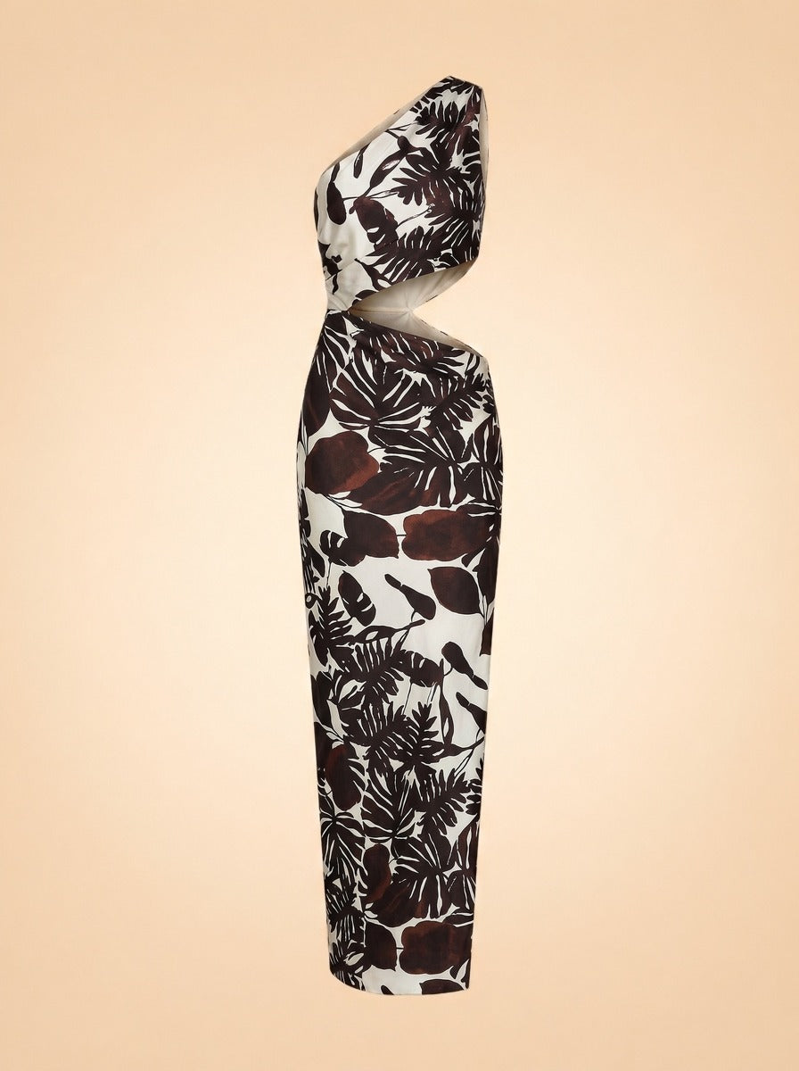 Raya One-Shoulder Gown by NICHOLAS in As Shown