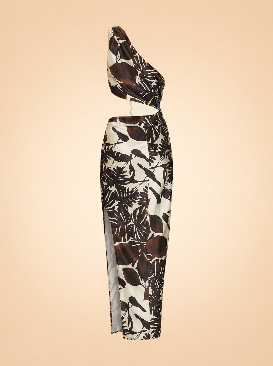 Raya One-Shoulder Gown by NICHOLAS in As Shown
