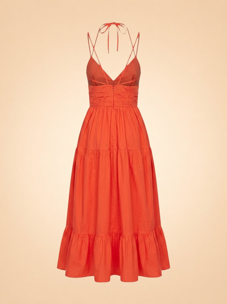 Phoebe Cotton Poplin Midi by Ulla Johnson in As Shown