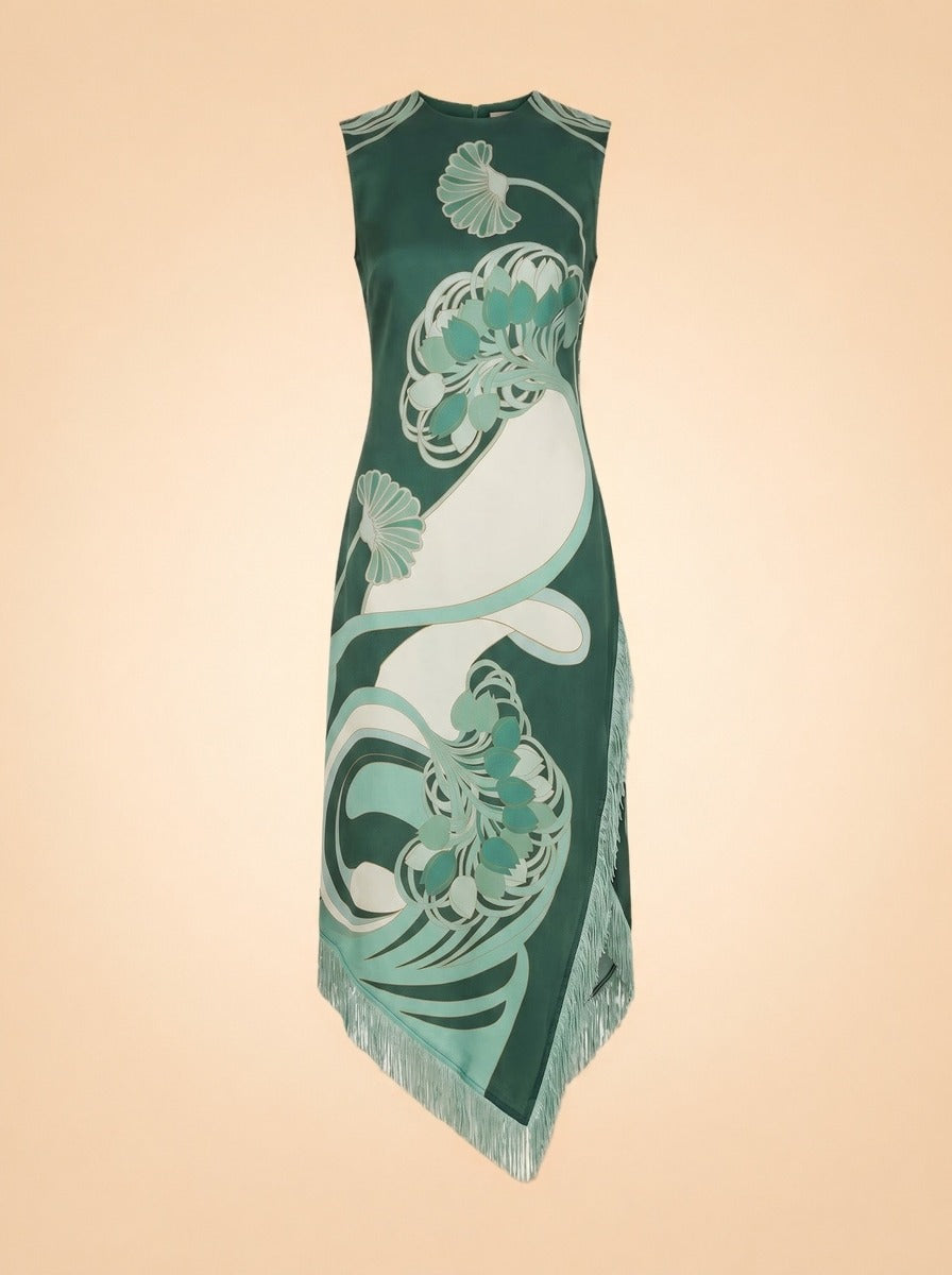 La DoubleJ Scarf Midi Dress — The Curated Collection at The Maison Marie
