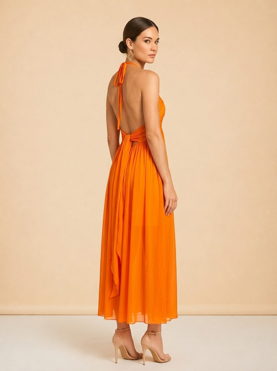 Sloane Dress by Cult Gaia in Orange