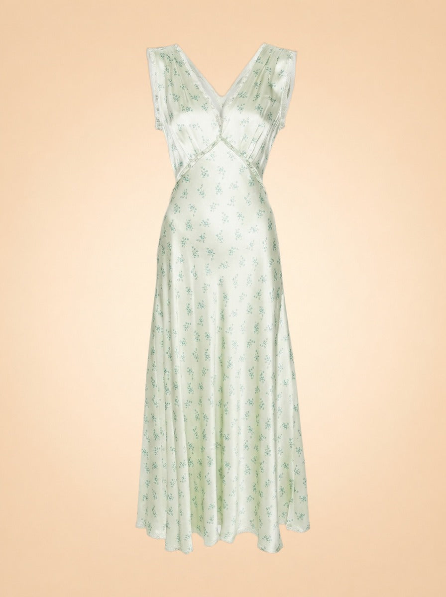 Tahlia Silk Maxi Dress by Dôen
